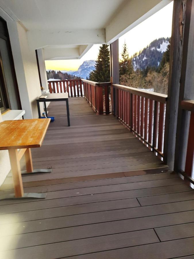 Les Terrasses Du Mont Blanc Apartment Le Praz de Lys Ngoại thất bức ảnh